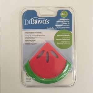 NEW Teething Soother Watermelon Ages 3M Teether | Dr Browns